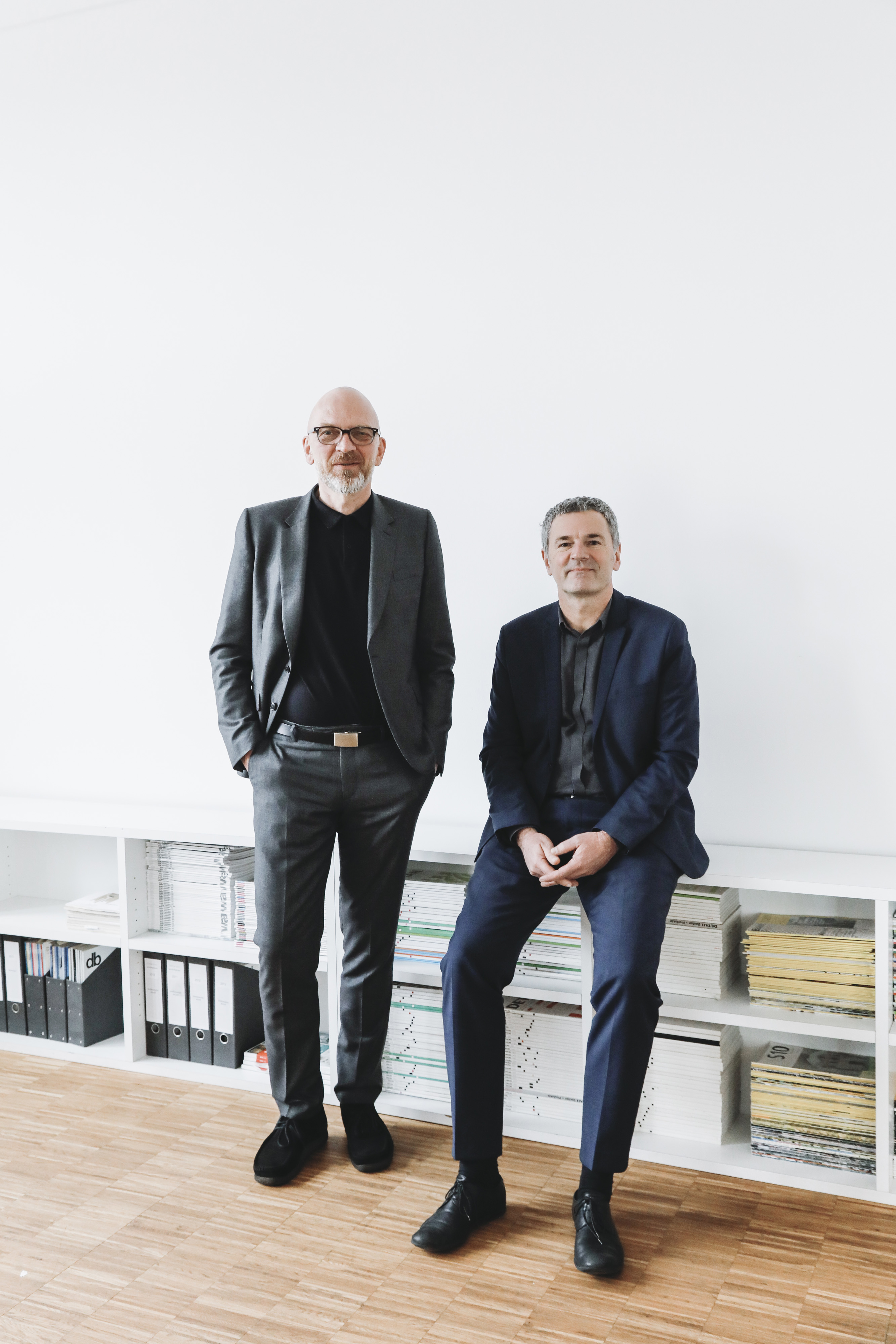 (vlnr.) Jörg Fischer und Stefan Drees von Feddersen Architekten Jörg Fischer und Stefan Drees von Feddersen Architekten