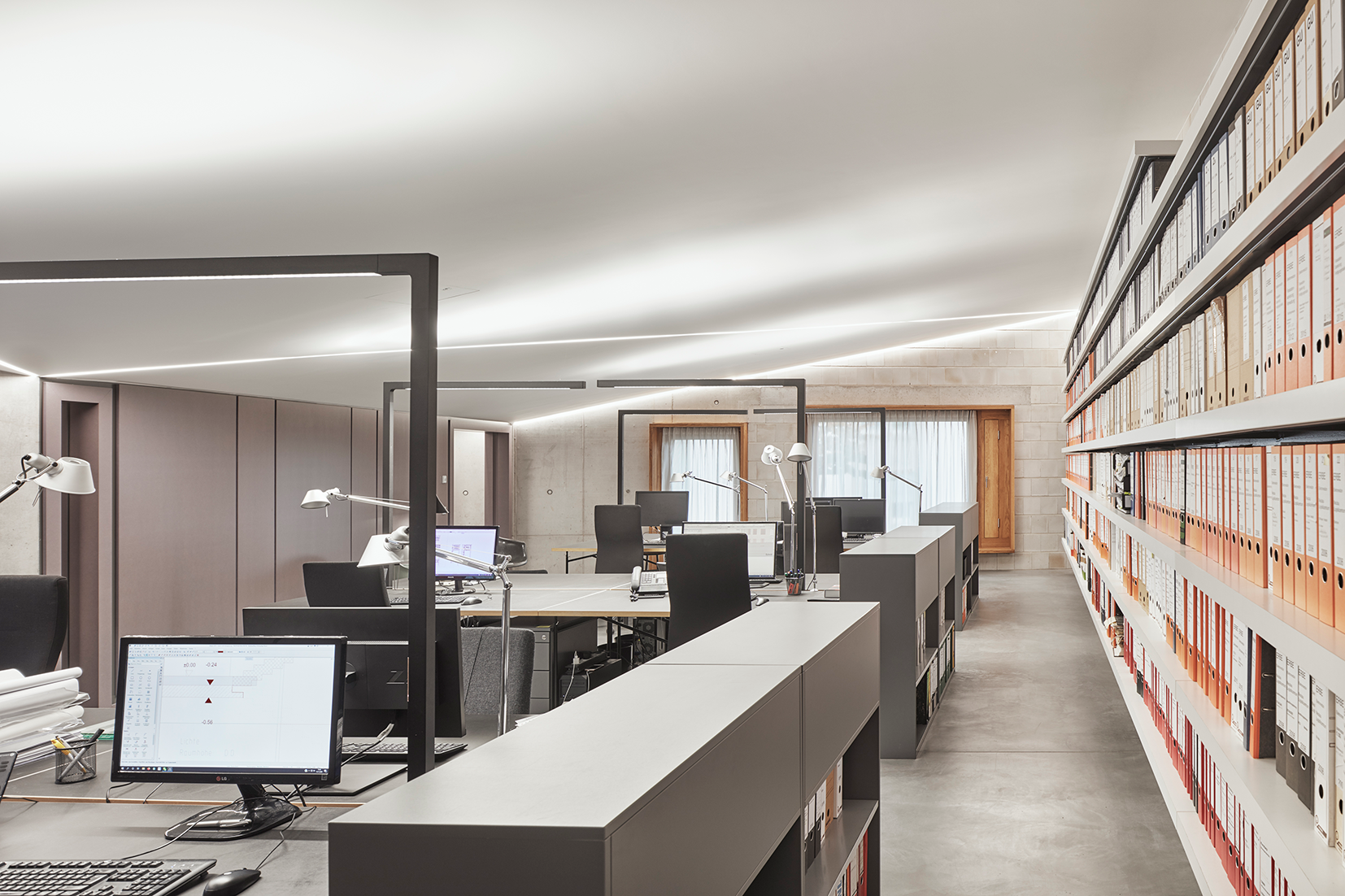 Architekturbüro Dannien Roller Büroarbeitsplätze