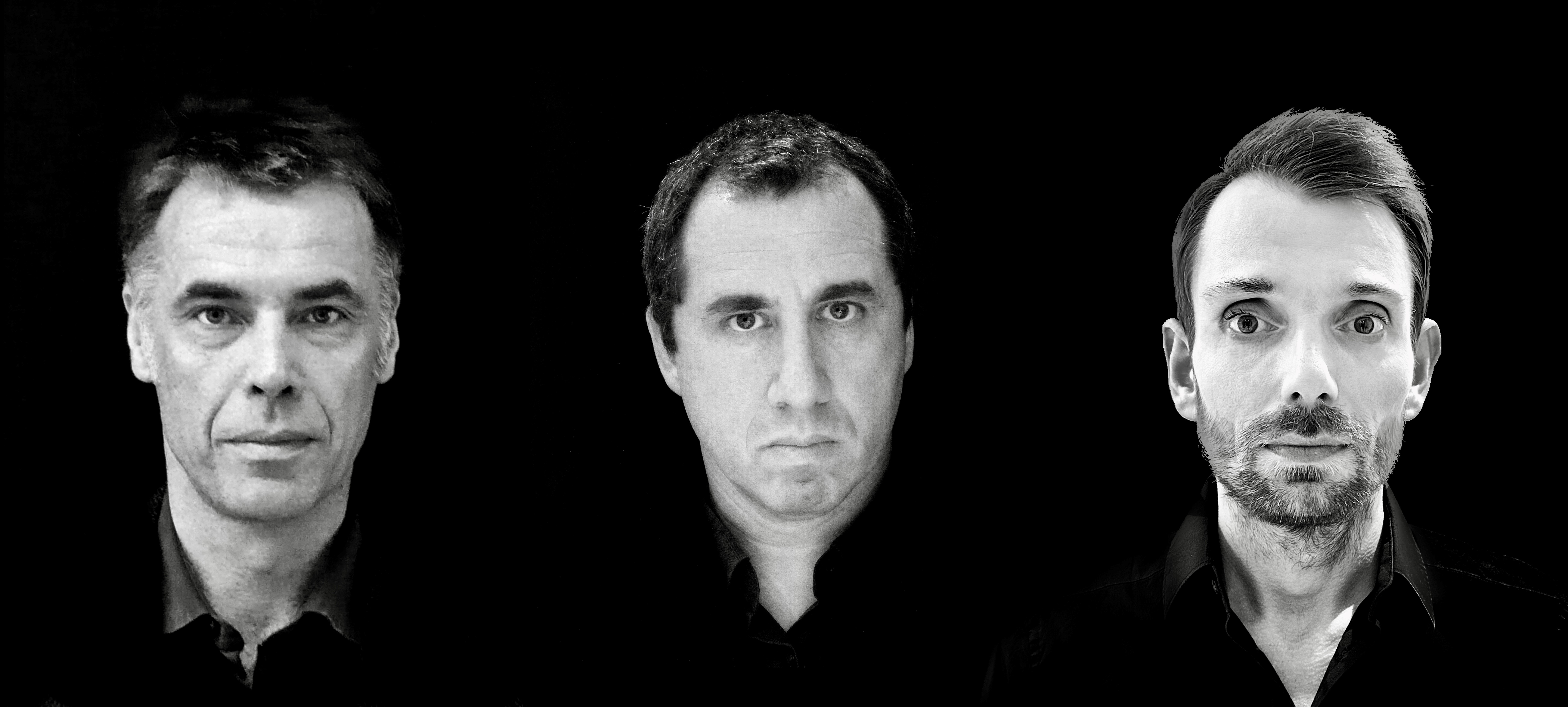 Architekten Herr Kastner und Herr Pichler und Stephan Schorn