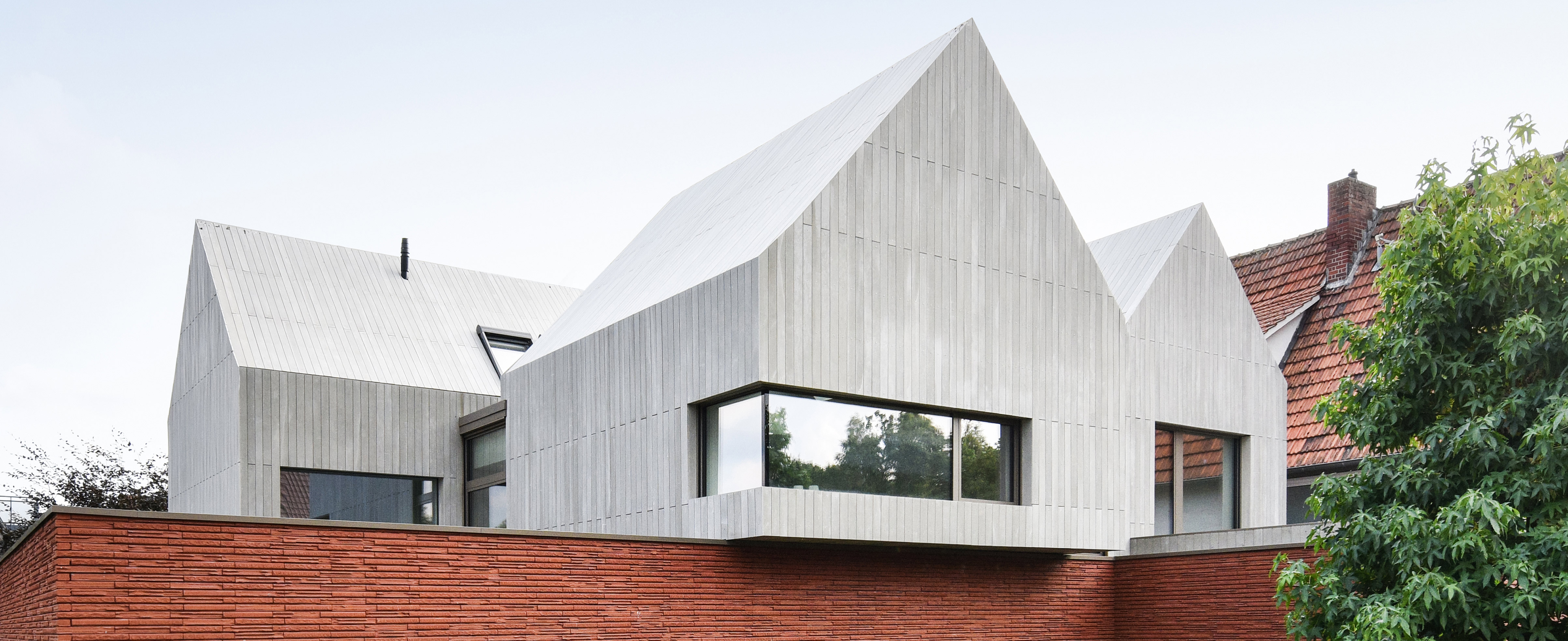 Haus aus Häusern Beelen Außenansicht Haus aus Häusern Beelen Außenansicht
