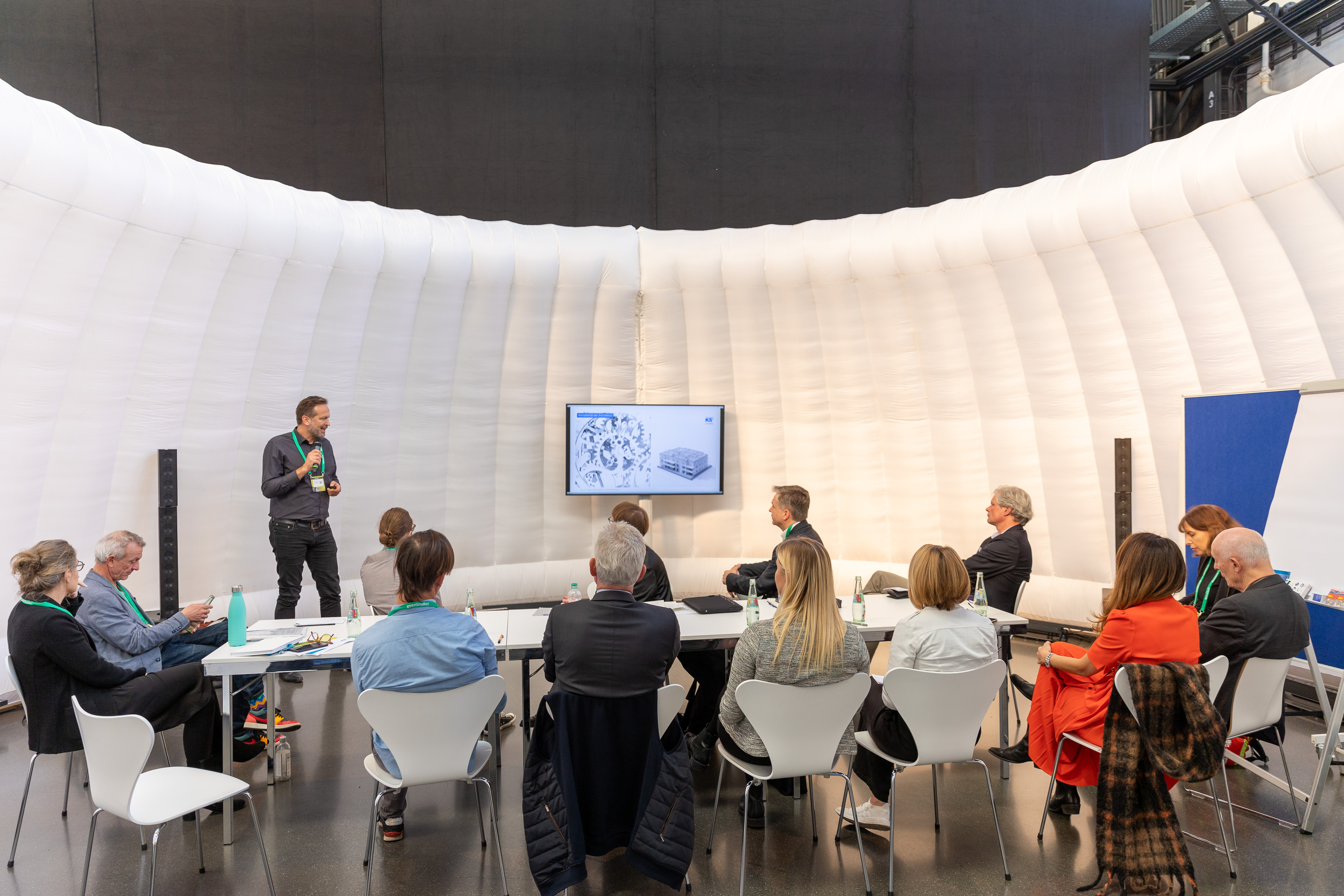 Workshop Suffizienz im Wohnungsbau auf dem Heinze Klimafestival