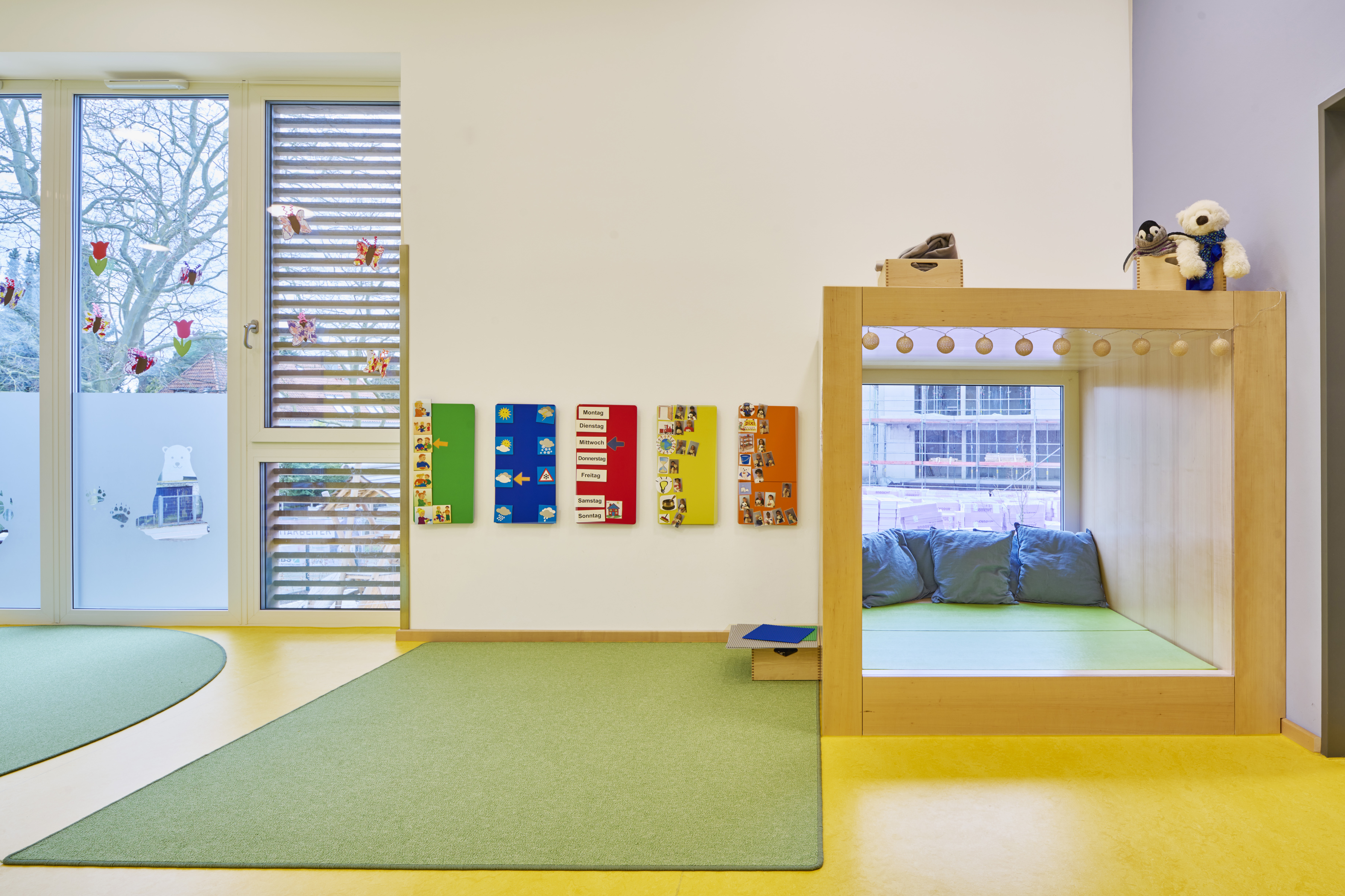 Kita Buchholzer Grün Entdeckerecke