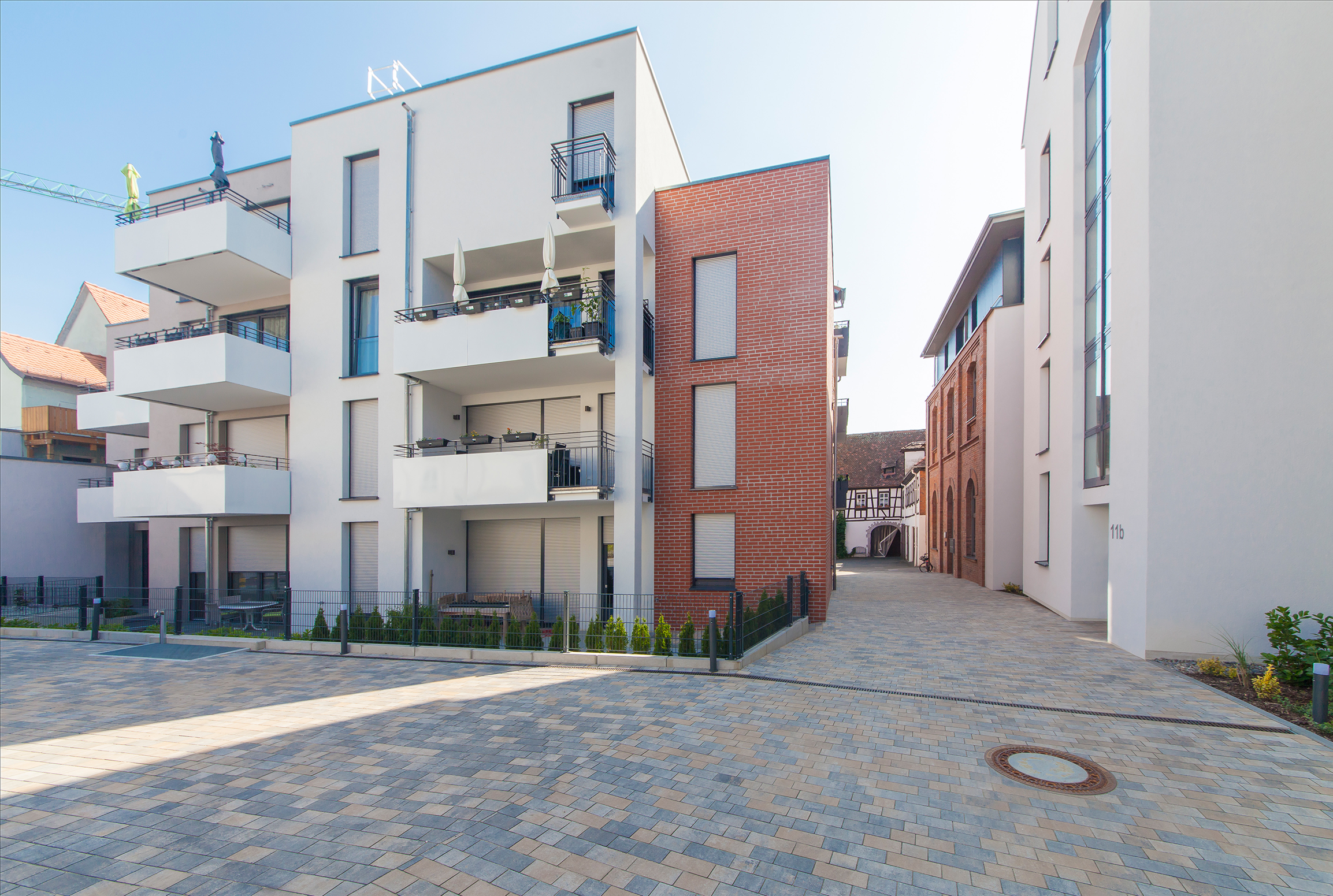 Kitzinger Brauhöfe Balkone und Loggien