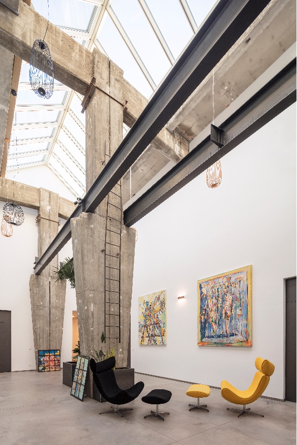 Panzerhalle Landau Erschließungshalle