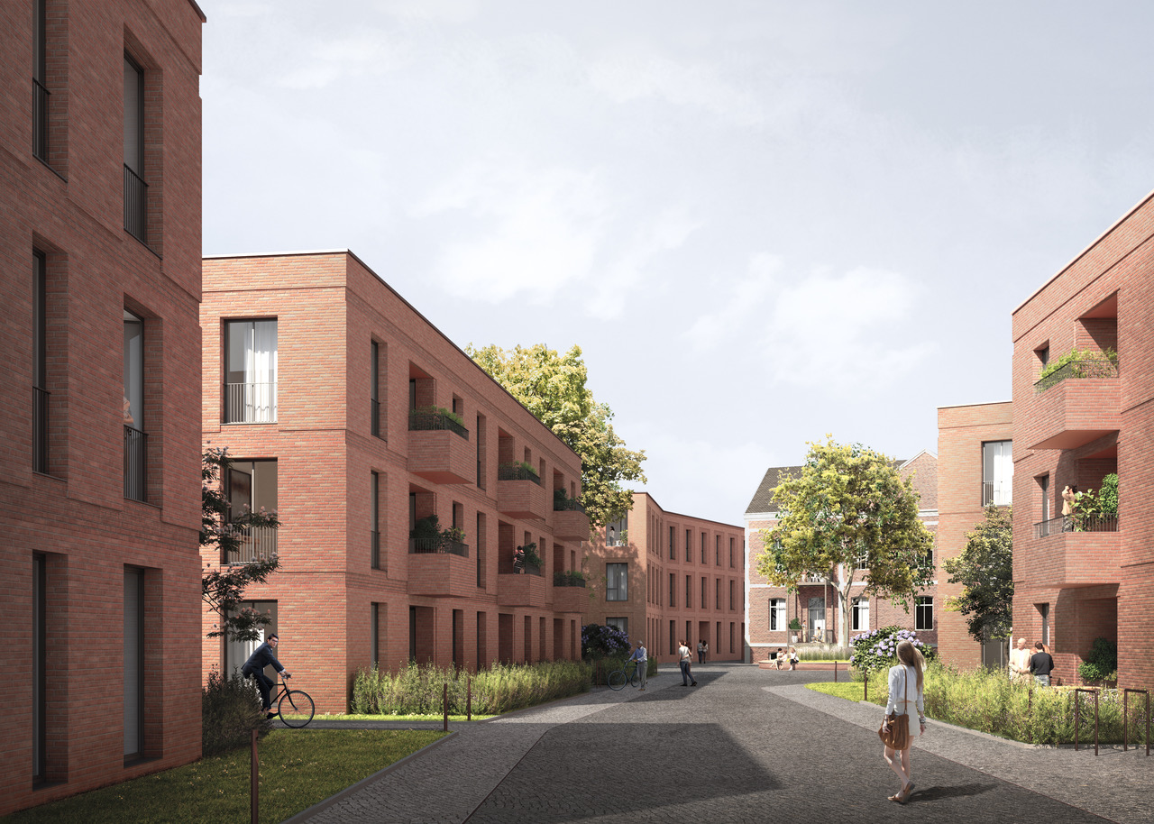Hartmannstift Bremen Vegesack KS-Modulbau Rendering