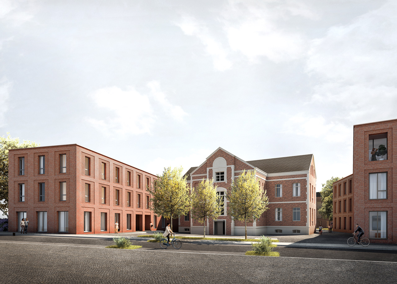 Hartmannstift Bremen Vegesack KS-Modulbau Visualisierung