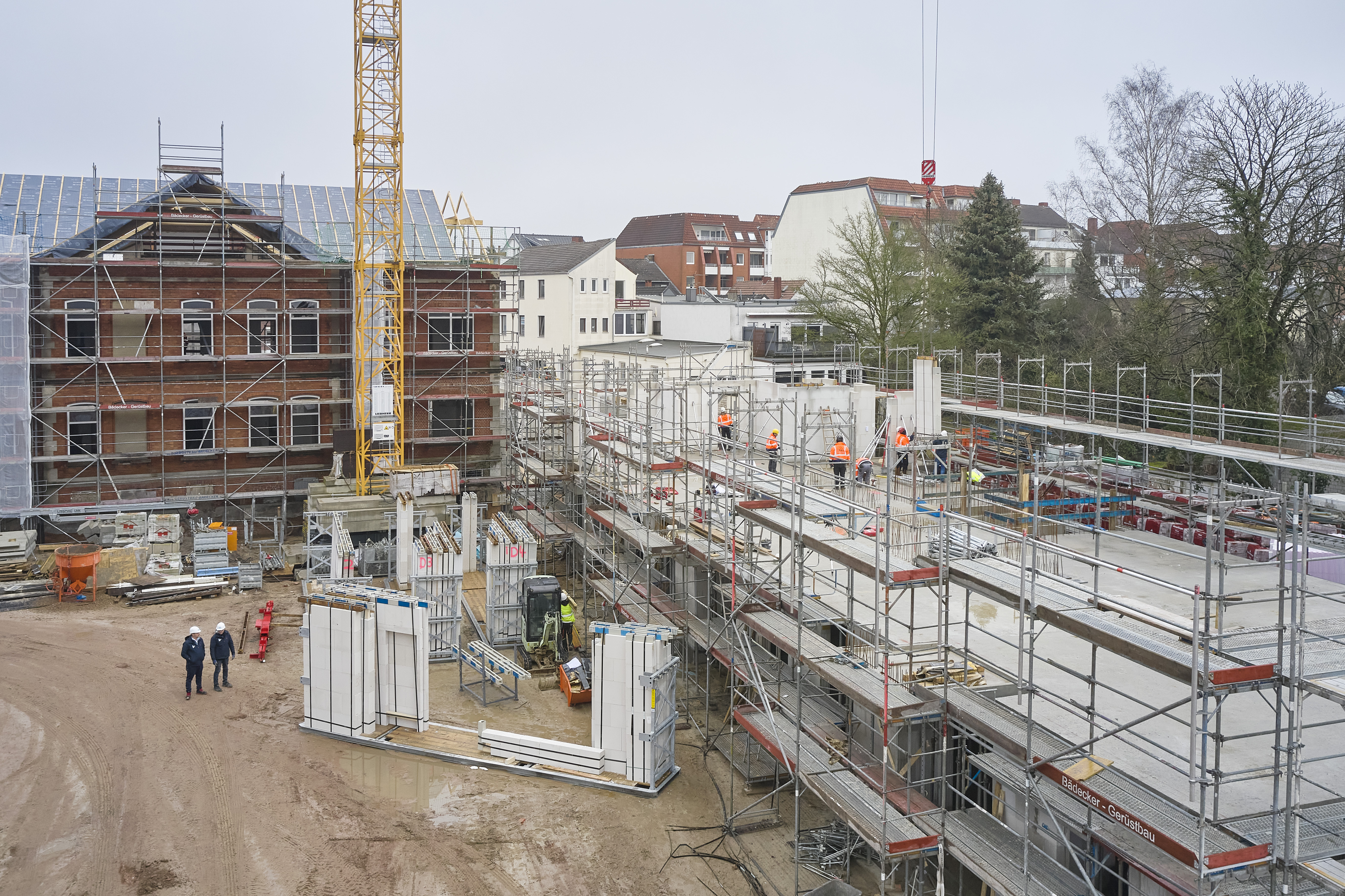 Baustelle Hartmannstift in Bremen Vegesack