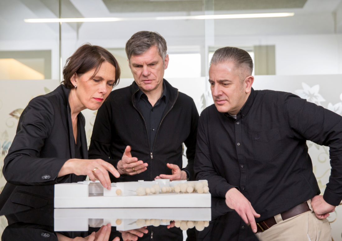 Birgit Westphal, Jost Westphal und Klass Dambeck (v.l.n.r.)