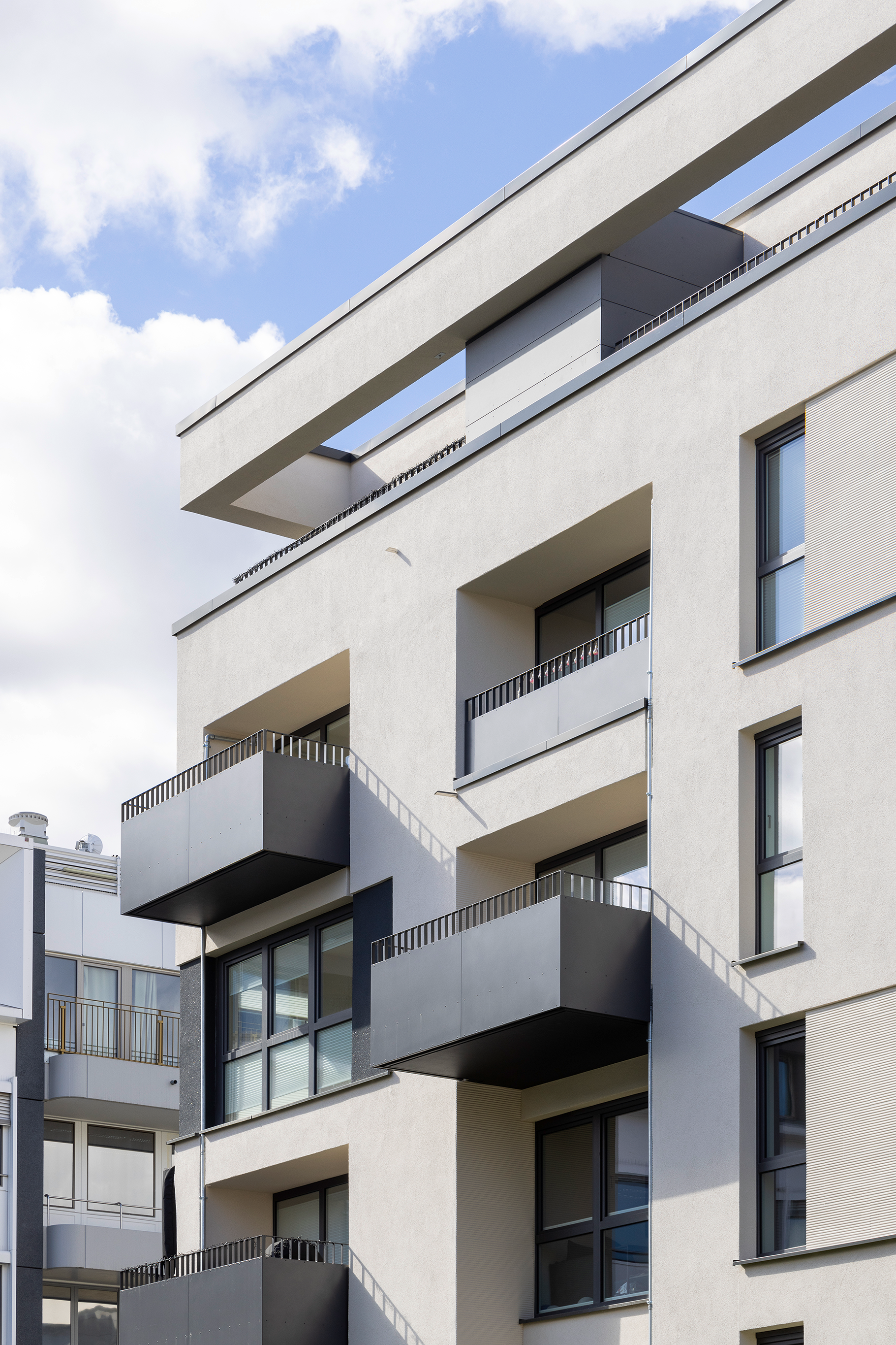 Krausenhöfe Hannover Balkone und Loggien