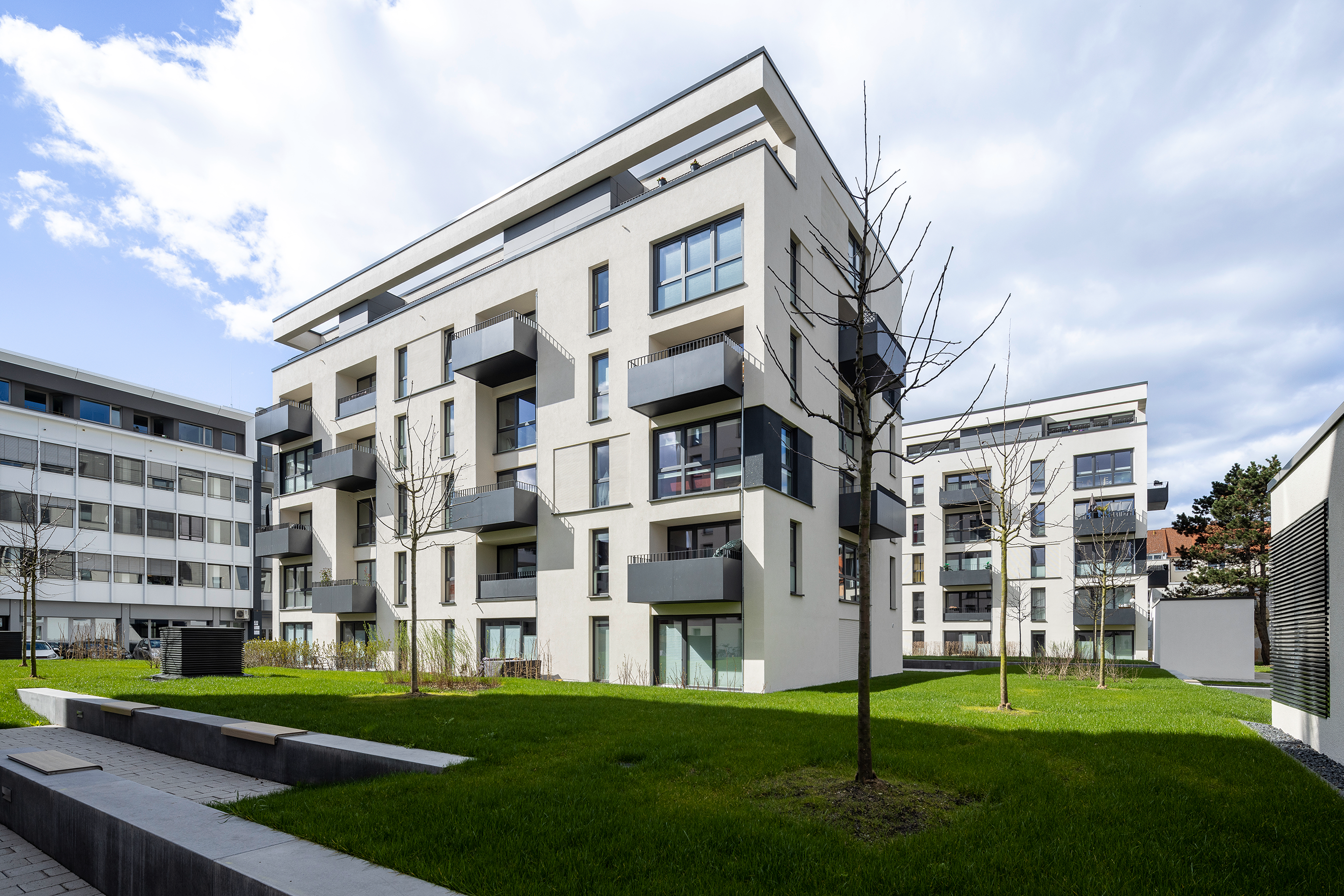 Krausenhöfe Hannover versetzte Gebäude