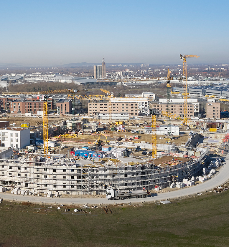 Quartier Hannover Kronsrode von oben