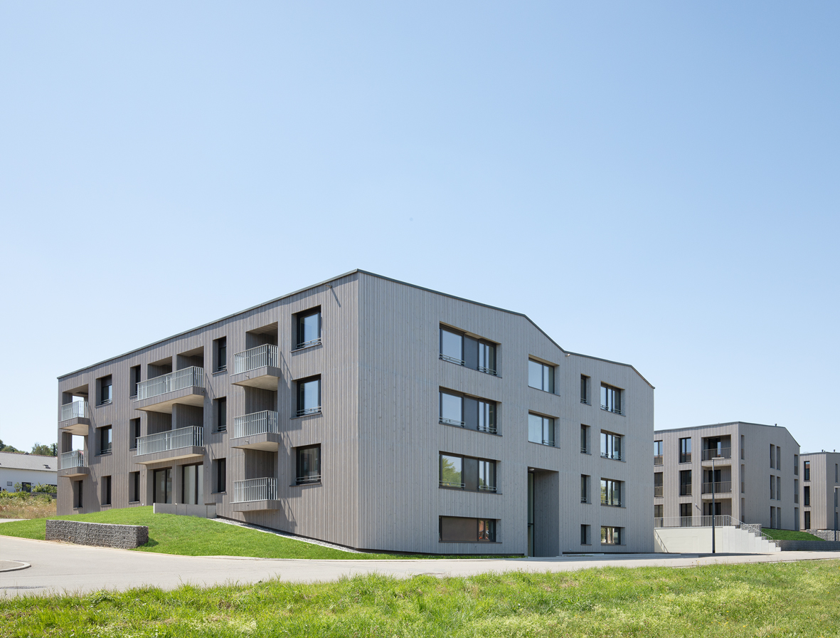 Mehrgenerationenhaus Gechingen drei Gebäude
