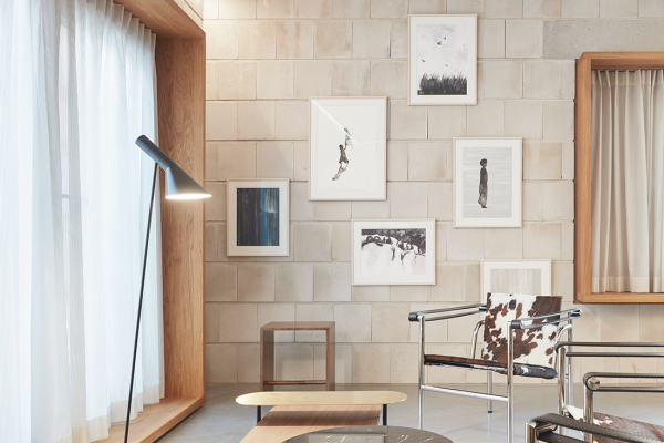 Architekturbüro Dannien Roller Büroraum mit Sichtmauerwerk