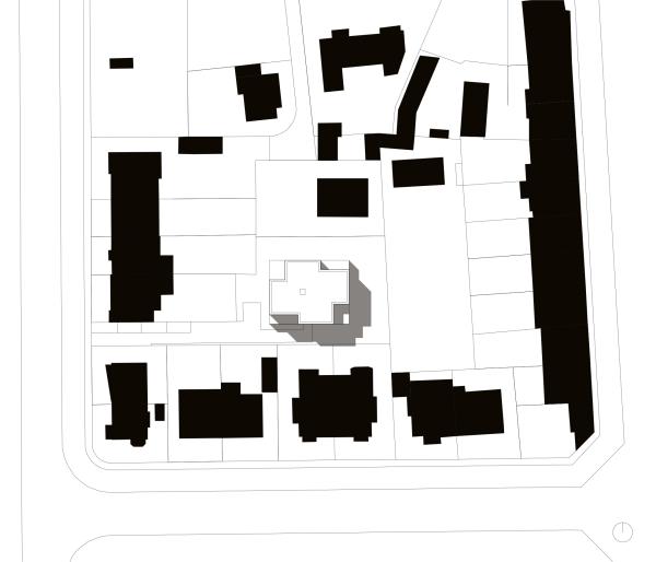 Lageplan MFH Lortzingstraße Köln