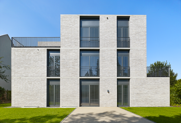 Frontalansicht MFH Lortzingstraße Köln