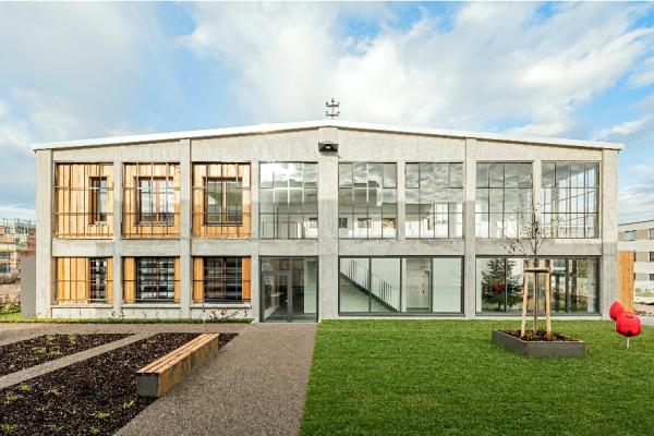 Panzerhalle Landau Frontansicht