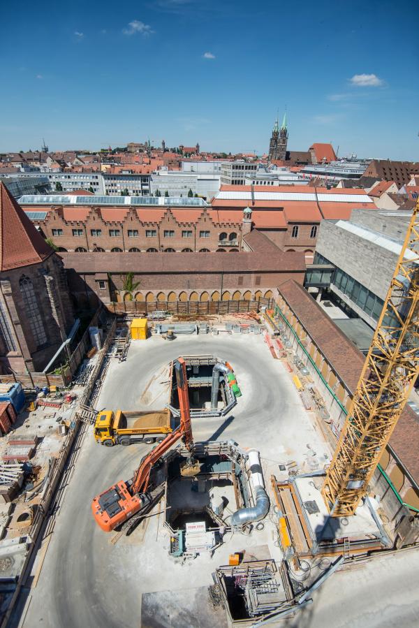 Tiefdepot Baustelle