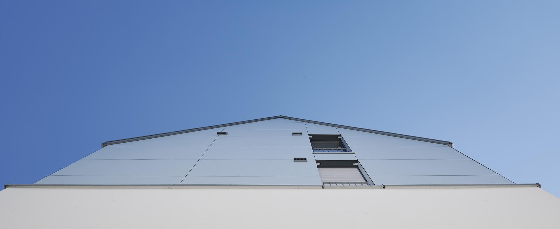Aufstockung Hausfassade
